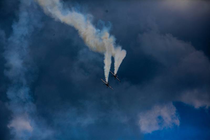 Letecká show Aviatická pouť v Pardubicích