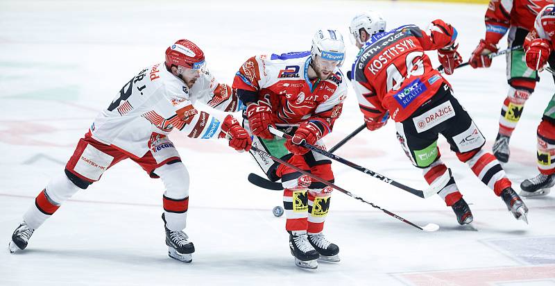 Hokejová extraliga: HC Dynamo Pardubice - Mountfield HK.