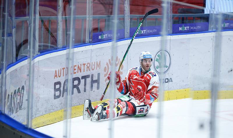 Hokejová extraliga: HC Dynamo Pardubice - BK Mladá Boleslav.