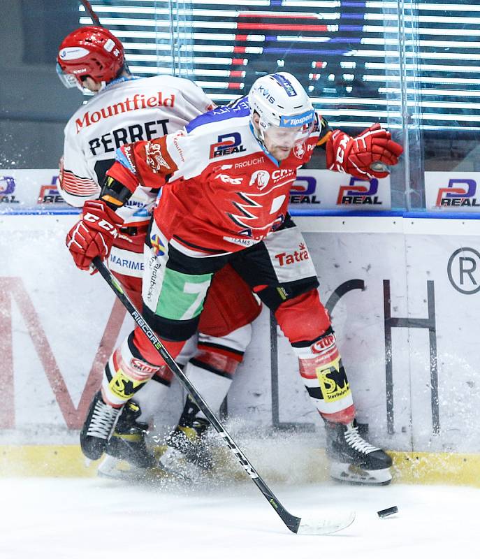 Hokejová extraliga: HC Dynamo Pardubice - Mountfield HK.