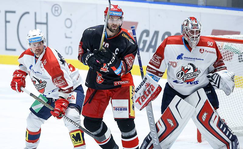 Hokejová extraliga: HC Dynamo Pardubice - Mountfield HK.