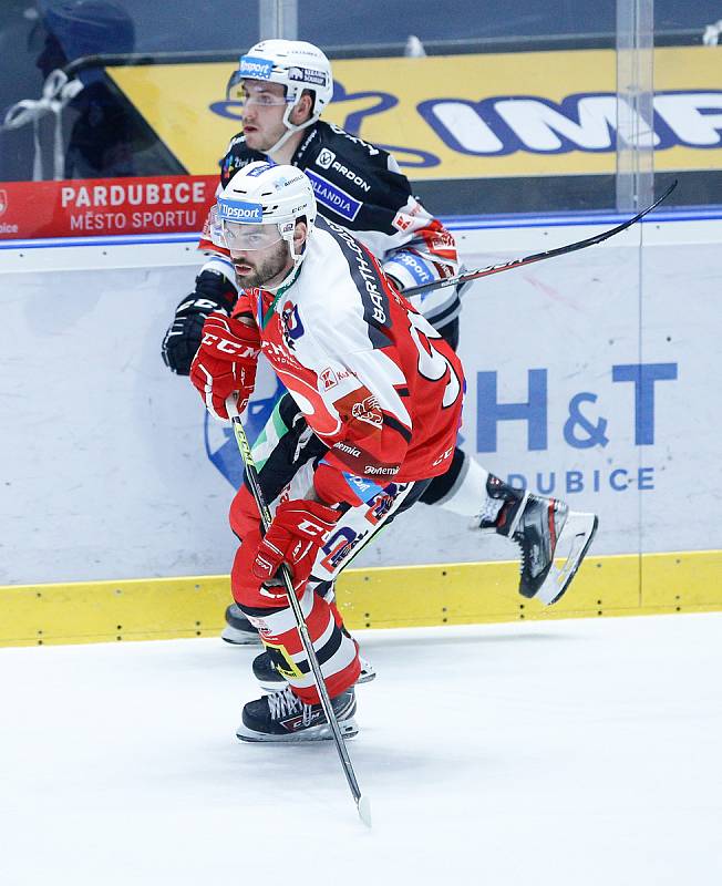 Hokejová extraliga: HC Dynamo Pardubice - HC Energie Karlovy Vary.