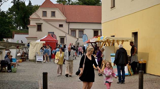 Food festival na pardubickém zámku.