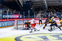 Pardubičtí hokejisté se loučí s Ligou mistrů po vítězství 3:2 ve finské Raumě.