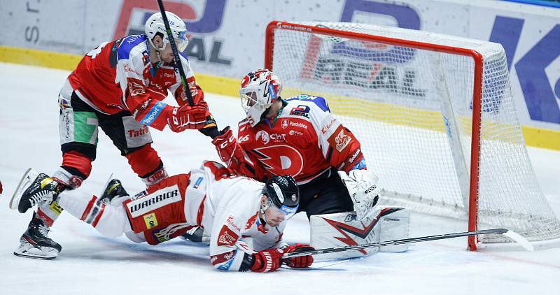 Hokejová extraliga: HC Dynamo Pardubice - HC Olomouc.