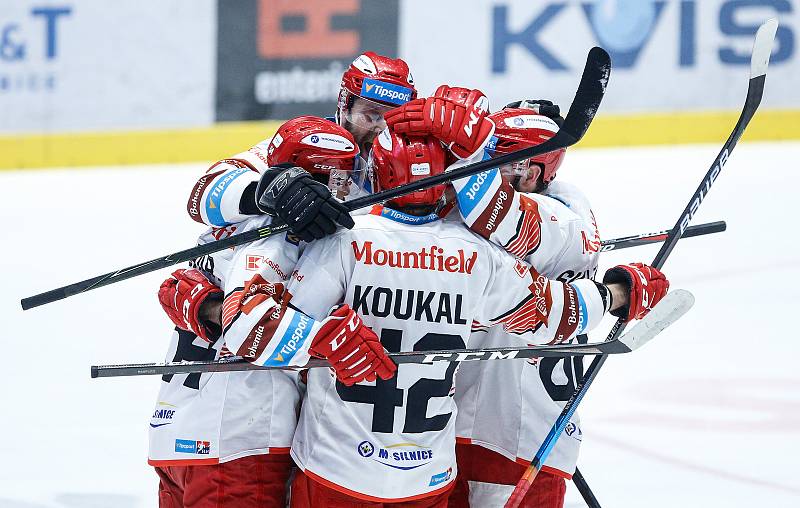 Hokejová extraliga: HC Dynamo Pardubice - Mountfield HK.