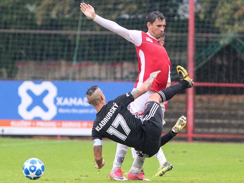 Fotbalová FORTUNA:NÁRODNÍ LIGA: FK Pardubice - SK Dynamo České Budějovice.