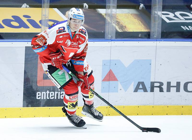 Hokejová extraliga: HC Dynamo Pardubice - Madeta Motor České Budějovice.