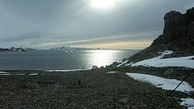Polární stanice Eco-Nelson u břehů Arktidy
