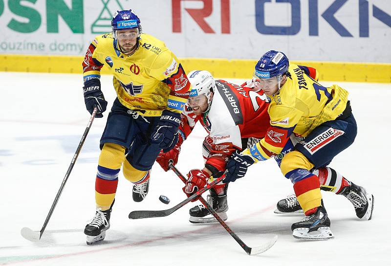 Hokejová extraliga - 7. kolo: HC Dynamo Pardubice - HC Motor České Budějovice