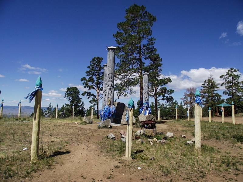 Cesta Jana Kováře Ruskem a Mongolskem 2015. Budhistická svatá místa. 