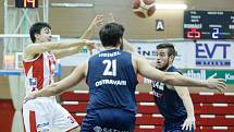 Kooperativa NBL: BK JIP Pardubice - NH Ostrava.