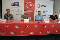 Z tiskové konference HC Dynamo Pardubice před extraligovou sezonou 2023/2024.