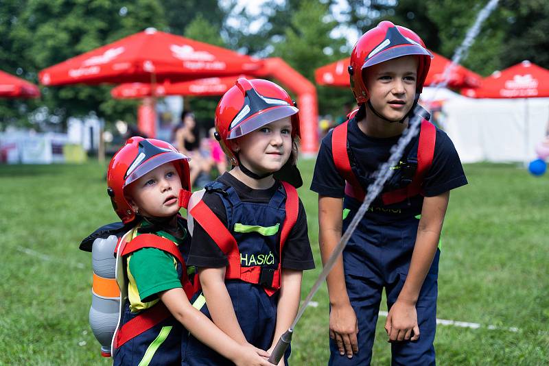 Sportovní park Pardubice navštívily desetitisíce návštěvníků, kteří si vyzkoušeli desítky sportů.