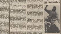 Patnáctá strana Pardubických novin ze dne 12. října 1992.