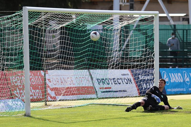 Momentky ze zápasu Příbram - Pardubice, 23.5.2021