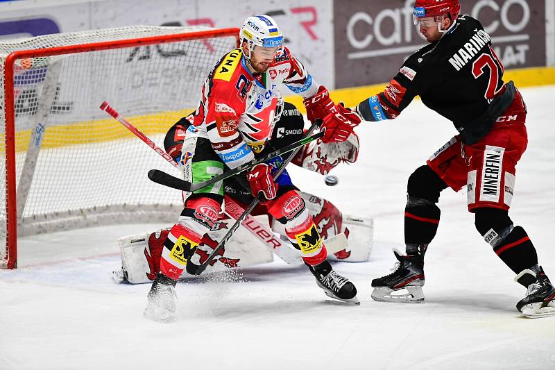 Dynamo na Třinec v nájezdech nestačilo. Pardubice prohrávají po osmé v řadě.