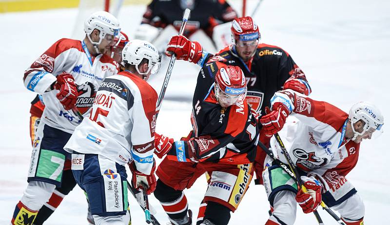 Hokejová extraliga: HC Dynamo Pardubice - Mountfield HK.