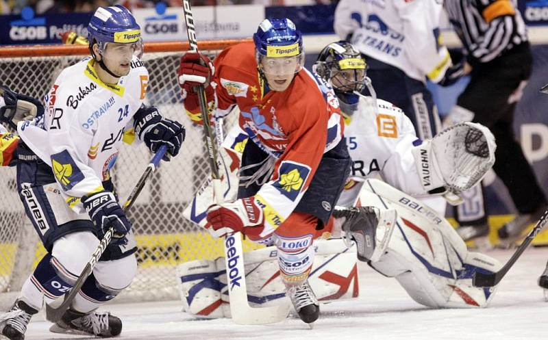 Pardubičtí hokejisté porazili Vítkovice v prodloužení.