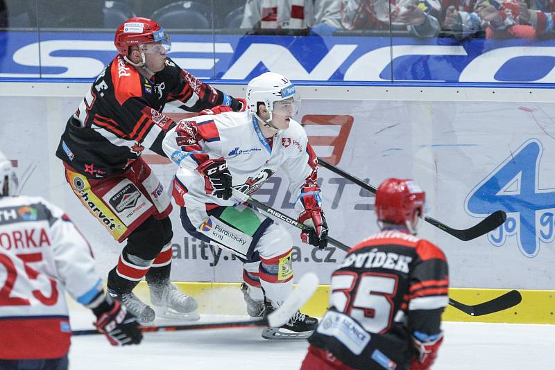 Hokejová extraliga: HC Dynamo Pardubice - Mountfield HK.