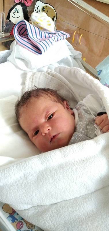 Karolína Havlová se narodila 24. května 2022 v 1.44 hodin. Vážila 3240 g a měřila 48 cm. Šťastní rodiče Jana a Jaromír jsou z Mikulovic. Doma se na sestřičku těšil bráška Michálek. Foto: rodina