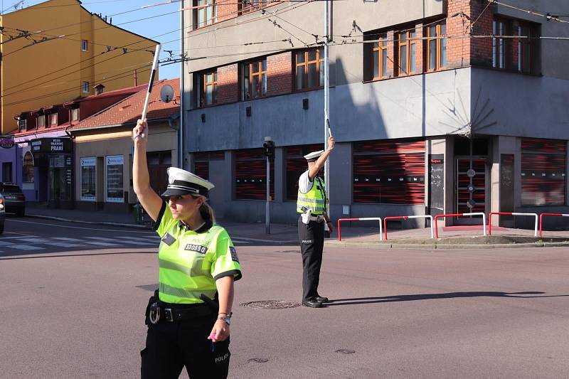 Soutěž dopravních policistů Regulovčík 2022 v Pardubickém kraji