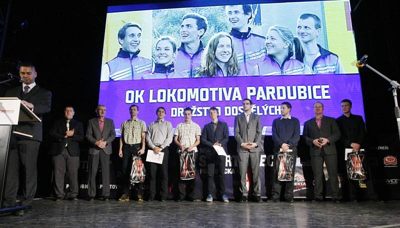 Vyhlášení ankety Sportovec roku 2014 Pardubicka.