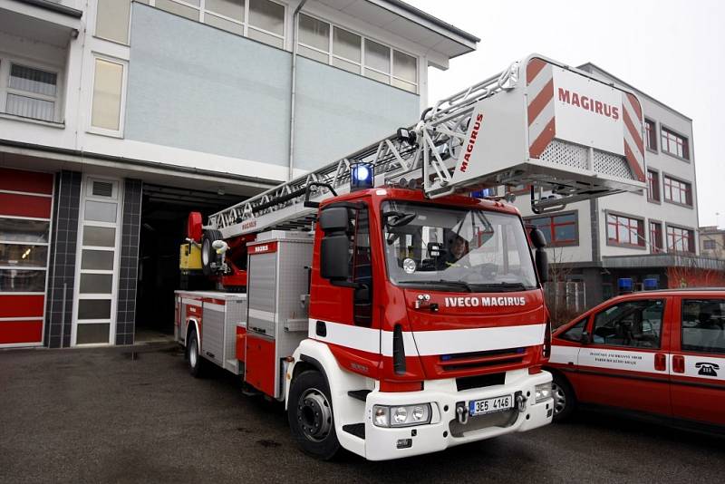 Nový žebřík AZ 30 Iveco Magirus 