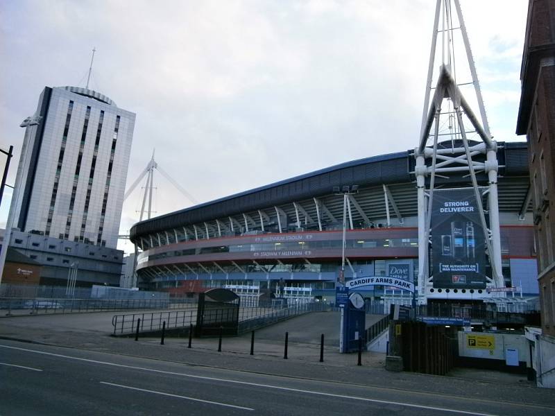 Millennium stadium v Cardifu