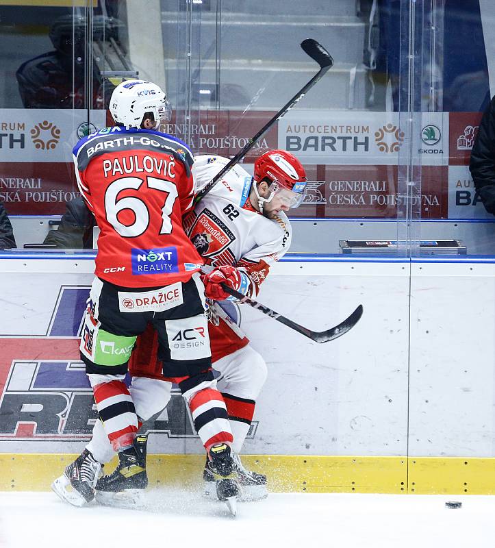 Hokejová extraliga: HC Dynamo Pardubice - Mountfield HK.