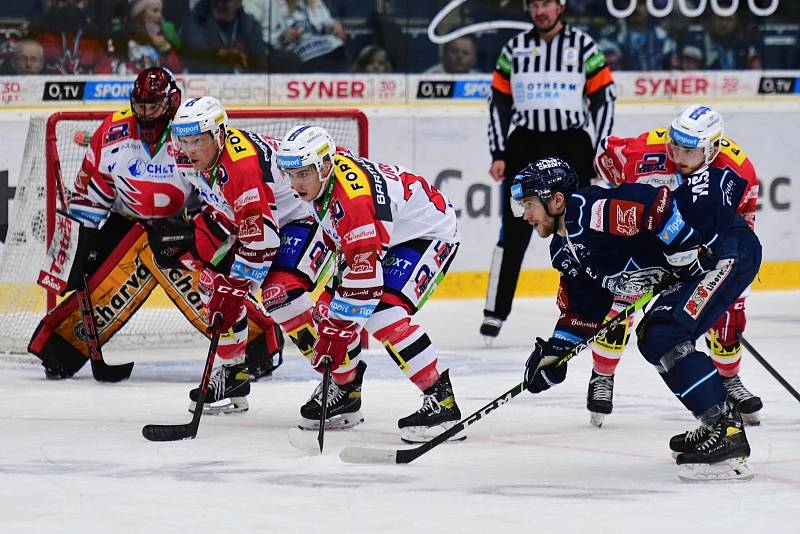 Pardubičtí hokejisté na domácí Liberec vyzráli po prodloužení.