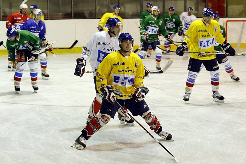 Obhájce extraligového titulu z Pardubic v pondělí naplno zahájil přípravu na nový ročník extraligy.