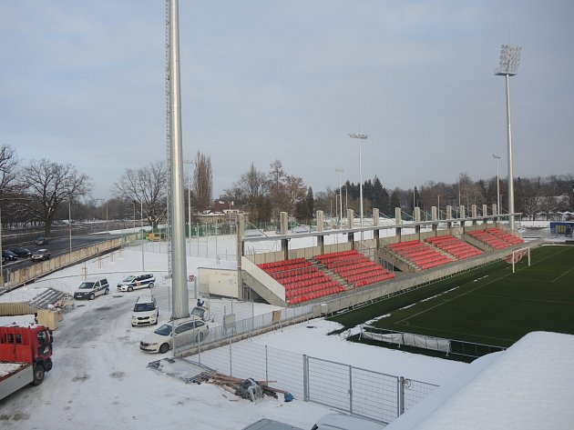 Stadion v centru města je po celkové rekonstrukci.