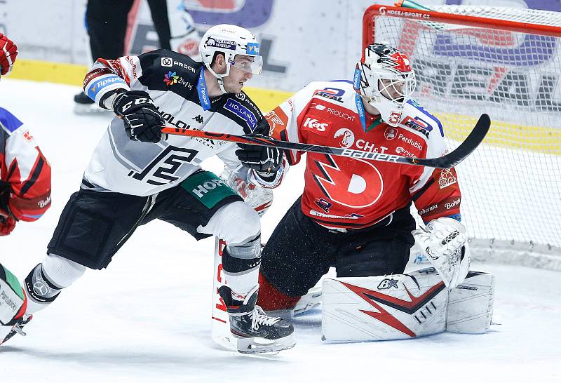 Generali play off Tipsport extraligy - osmifinále: HC Dynamo Pardubice - HC Energie Karlovy Vary.