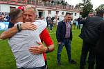 Fotbalová FORTUNA:NÁRODNÍ LIGA: FK Pardubice - FK Slavoj Vyšehrad.