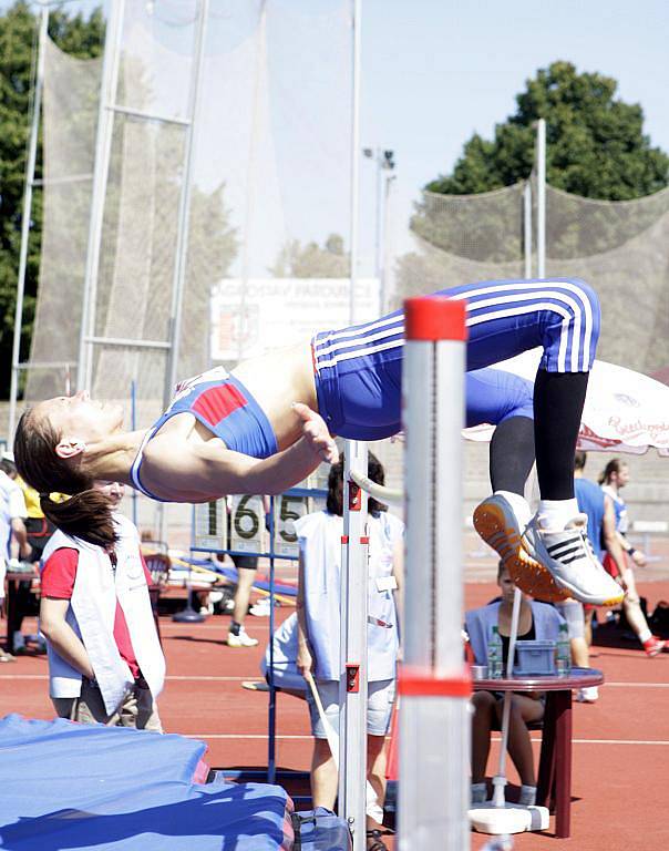 MČR atletiky družstev na pardubickém letním stadionu