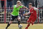 Z fotbalového divizního derby Pardubice B - Živanice (0:1).