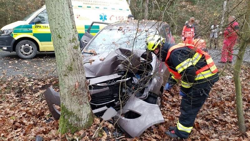 Tragická nehoda u Kladrub nad Labem