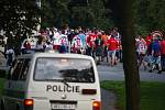 Derby Hradec - Pardubice bylo opět pod silným policejním dohledem. 