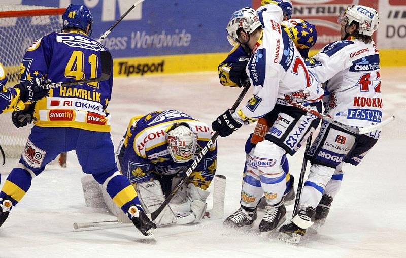 HC Eaton Pardubice - PSG Zlín 2:1 sn