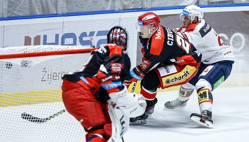 Hokejová extraliga: HC Dynamo Pardubice - Mountfield HK.