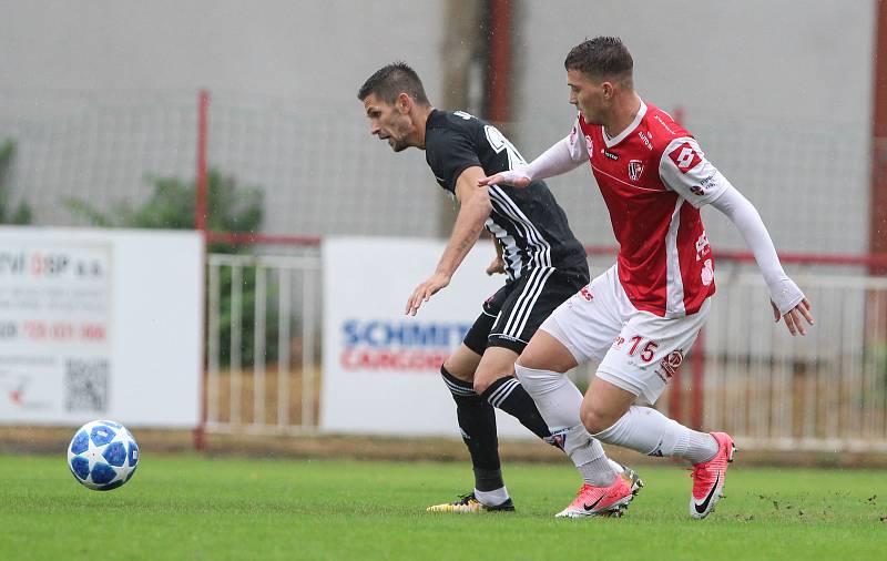 Fotbalová FORTUNA:NÁRODNÍ LIGA: FK Pardubice - SK Dynamo České Budějovice.