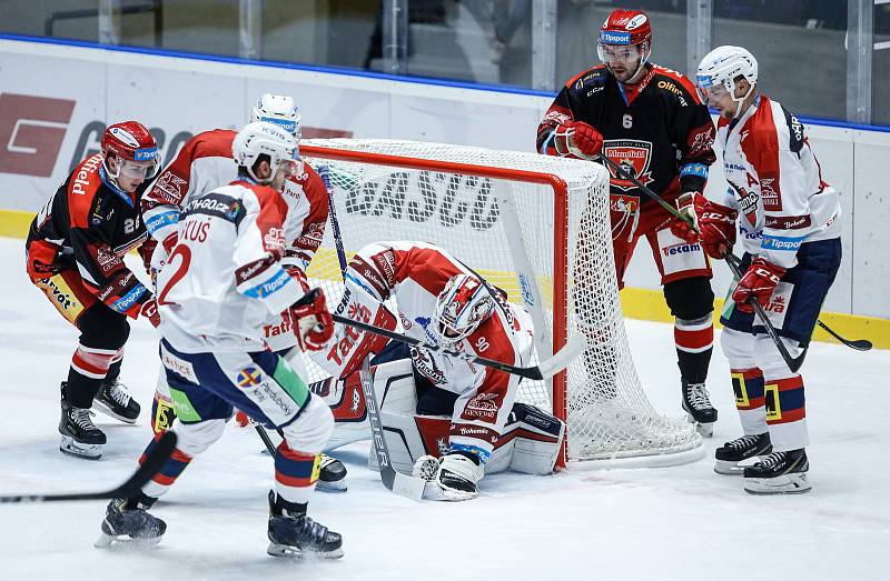 Hokejová extraliga: HC Dynamo Pardubice - Mountfield HK.