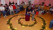 Vánoční spirála v mateřské školce ve Starých Ždánicích