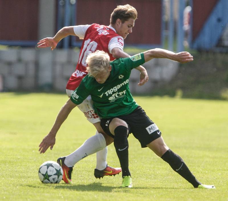 Přípravný fotbal Pardubice - Jablonec 0:1.