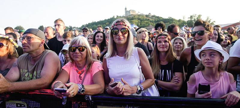 Letní kulturní festival Hrady CZ pod Kunětickou horou u Pardubic.