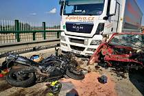 Čtyřiačtyřicetiletý Moldavan způsobil vážnou dopravní nehodu na obchvatu Chrudimi v červenci 2019. Nyní za ni od soudu dostal podmínku na pět let.