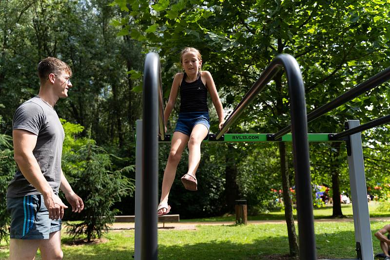 Sportovní park Pardubice navštívily desetitisíce návštěvníků, kteří si vyzkoušeli desítky sportů.