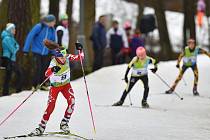 Účastníci zimní Olympiády dětí a mládeže mají za sebou úvodní běžecké disciplíny.