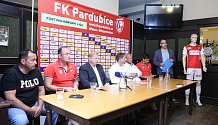 Předsezónní tisková konference FK Pardubice.